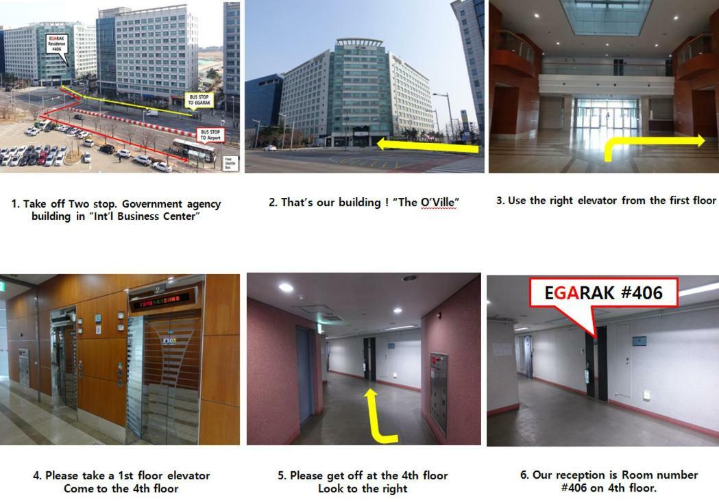 Incheon Airport Egarak Residence ภายนอก รูปภาพ